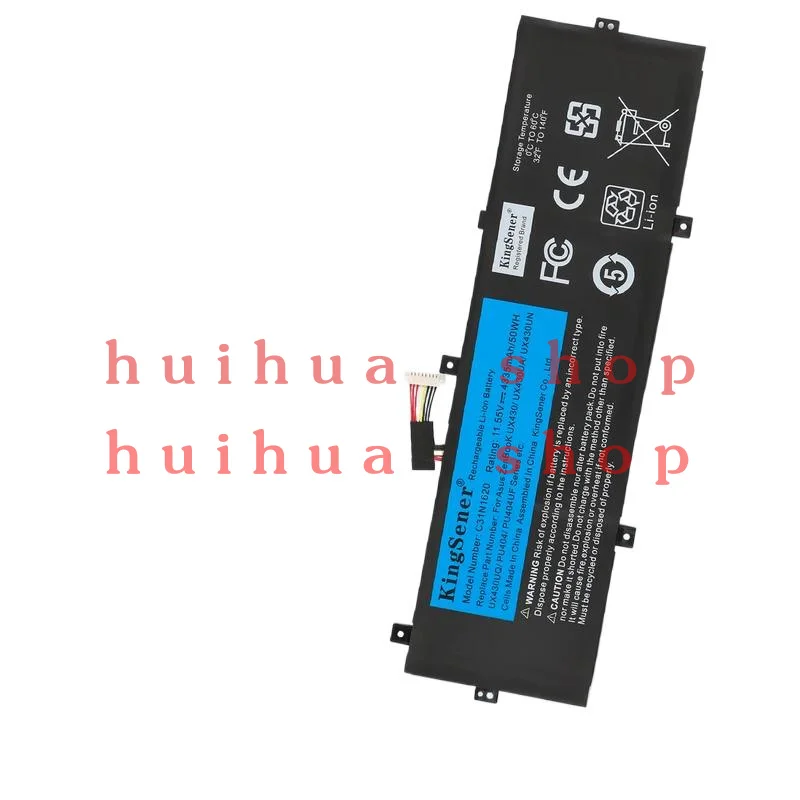 

C31N1620 Аккумулятор для ноутбука ASUS ZenBook UX430 UX430UA UX430UN UX430UQ UX430UQ-GV015T PRO PU404 PU404UF 11,55 В 50 Втч