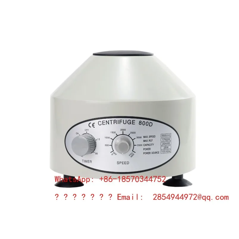 Small 800-1 Centrifuge 800D Separation Equipment Desktop Electric Laboratory Centrifuge