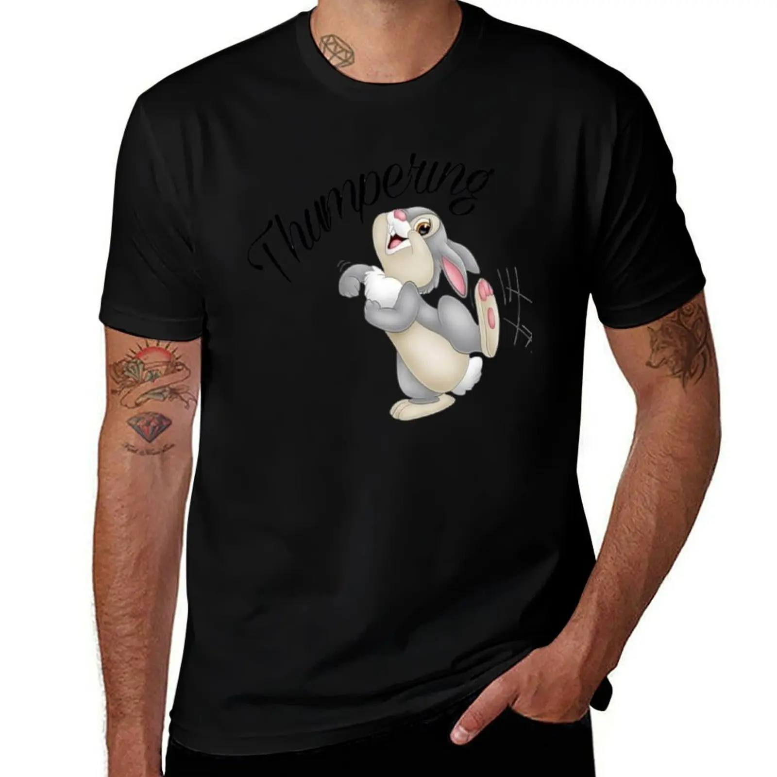 Thumper T-Shirt blanks Luxury man graphics Clothing t shirt for men
