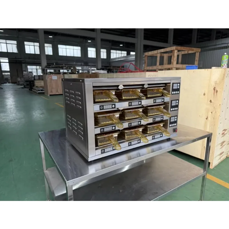 4 Layers 4 Pans Commercial Large Capacity Restaurant Equipment Hamburger Patty Warmer Cabinet for Warming Holding