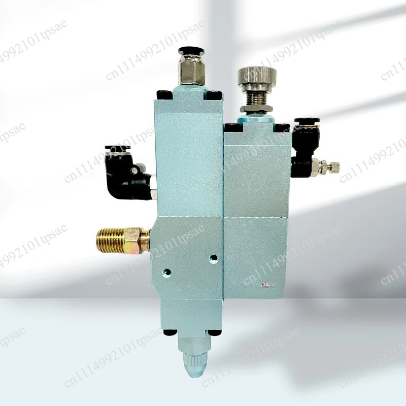 Precision pneumatic grease metering valve, pneumatic grease bearing, gear metering valve
