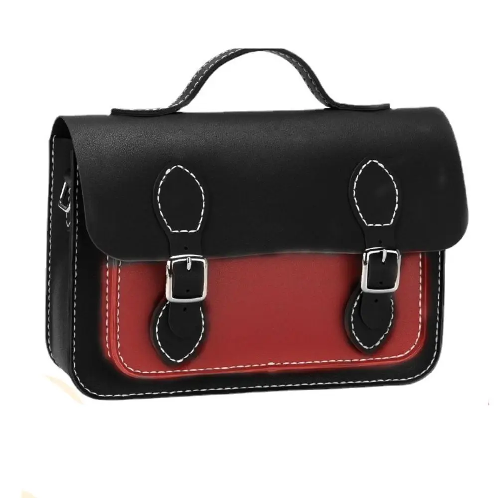 PU Leather DIY Material Bag Vintage DIY 10 Colors Shoulder Crossbody Bag Hand-stitched Self-made Bag Women