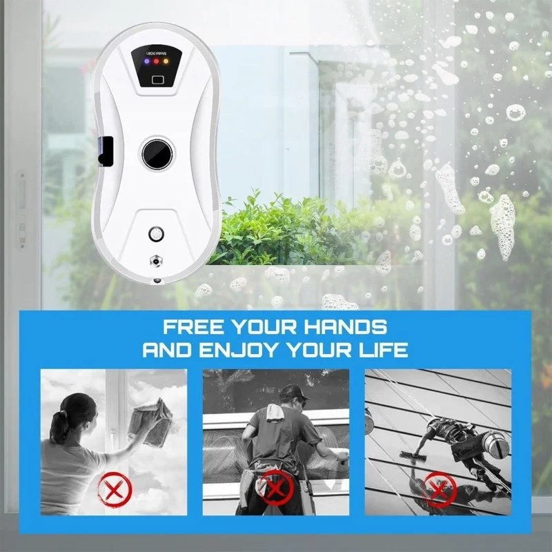 Fully Automatic High-Altitude Cleaning Machine Window Cleaning Machine Long-Lasting Endurance Large Suction Anti-Fall Robot view 5
