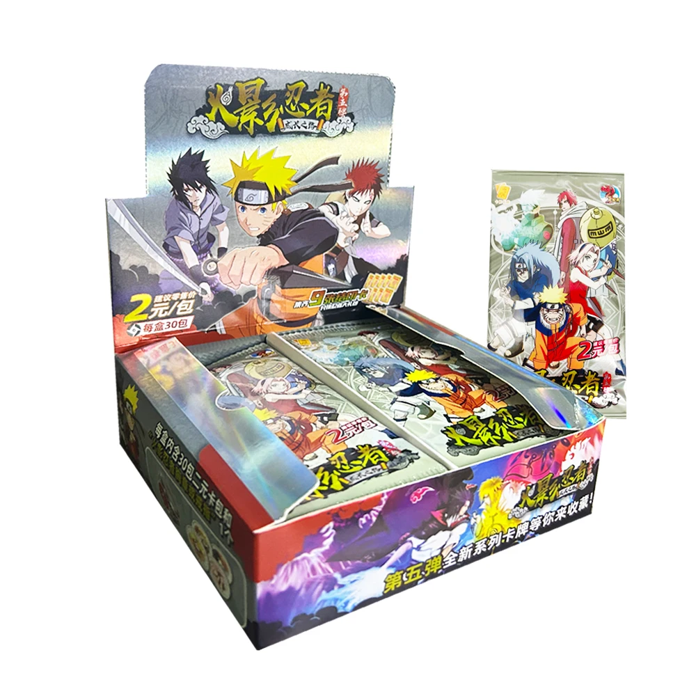 Bargain Price Little Dino Naruto HY-0502 Collection Card Sasuke Sakura Hinata Booster Box Anime TCG  ACG CCG Toy And Gift Hobby