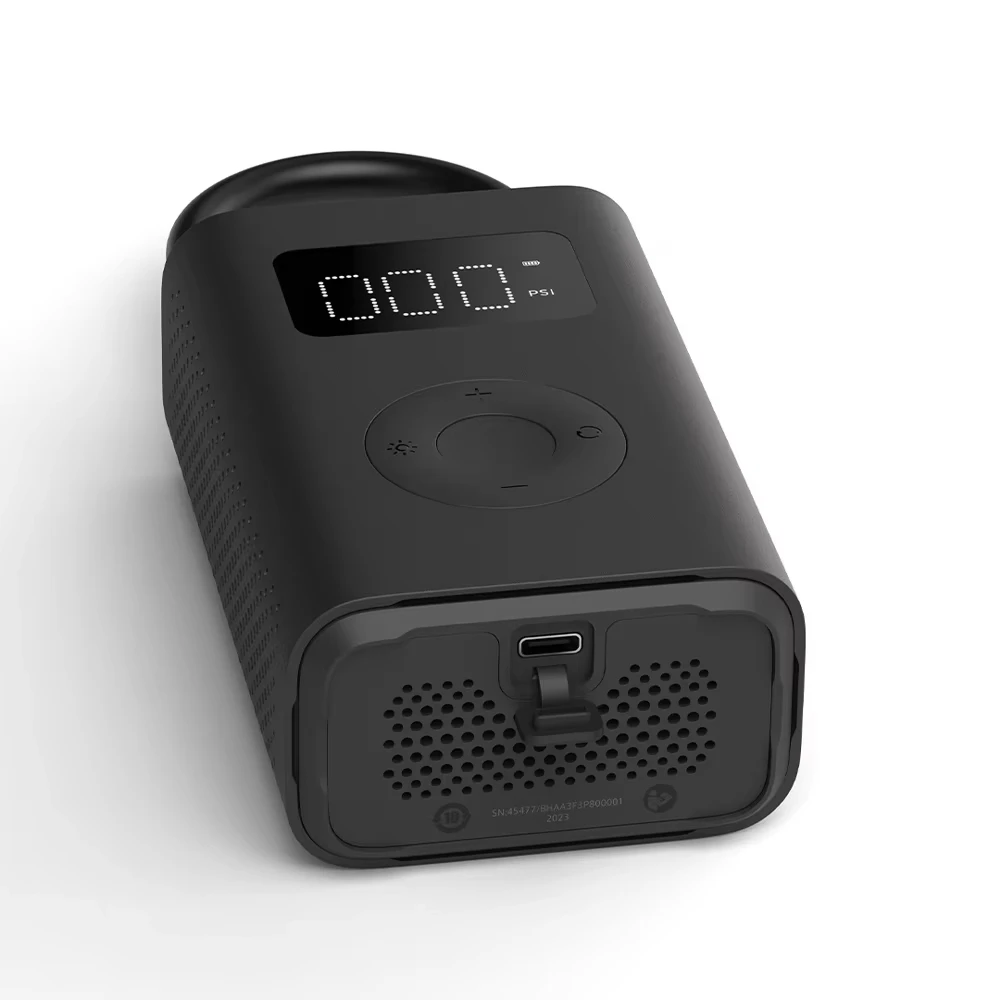 مضخة هواء كهربائية محمولة من Xiaomi Mijia 2 محمولة 150 رطل لكل بوصة مربعة عالية الطاقة LED متعددة المهام منفاخ Led كشف ضغط الإطارات