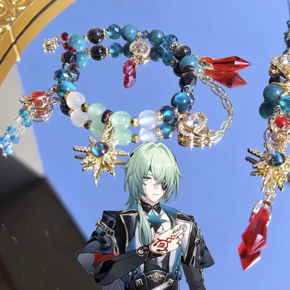 Honkai: Star Rail Handmade Bracelet Cosplay Hands Ornament Chain Hand Strings  Accessories Jewelry Anime Gift
