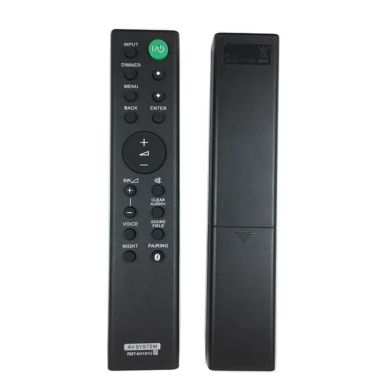 Remote Control for Sony Sound Bar RMT-AH101U HT-CT380 HT-CT780 HT-CT381 SA-WCT180 SA-CT380 SA-CT78Audio Sound Bar Base AV System