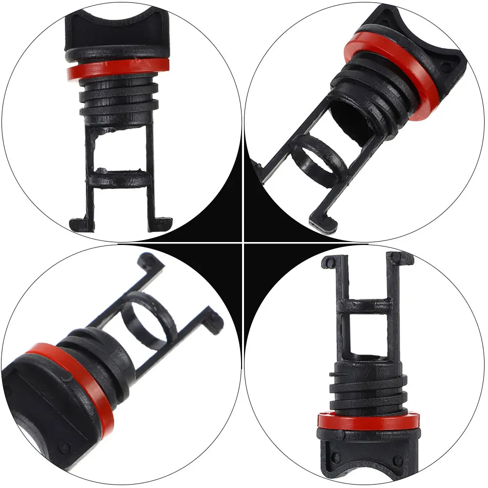 

6pcs Waterproof Kayak Drain Plugs Boat Yacht Accessories Drain Plug Durable Material Easy Install Outdoor Sports