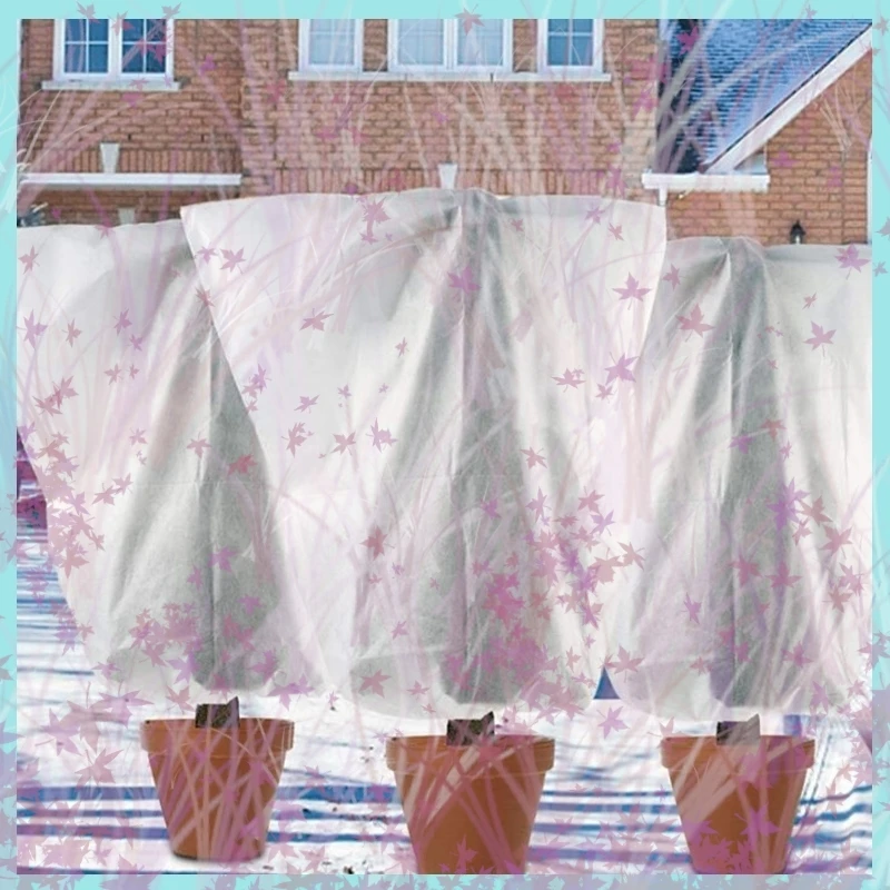 0.6M 1.2M Plant tree Protection Winter Warm Covers bags Tree Shrub Bag Frost Non-woven fabric For Yard Garden Tree Against Cold