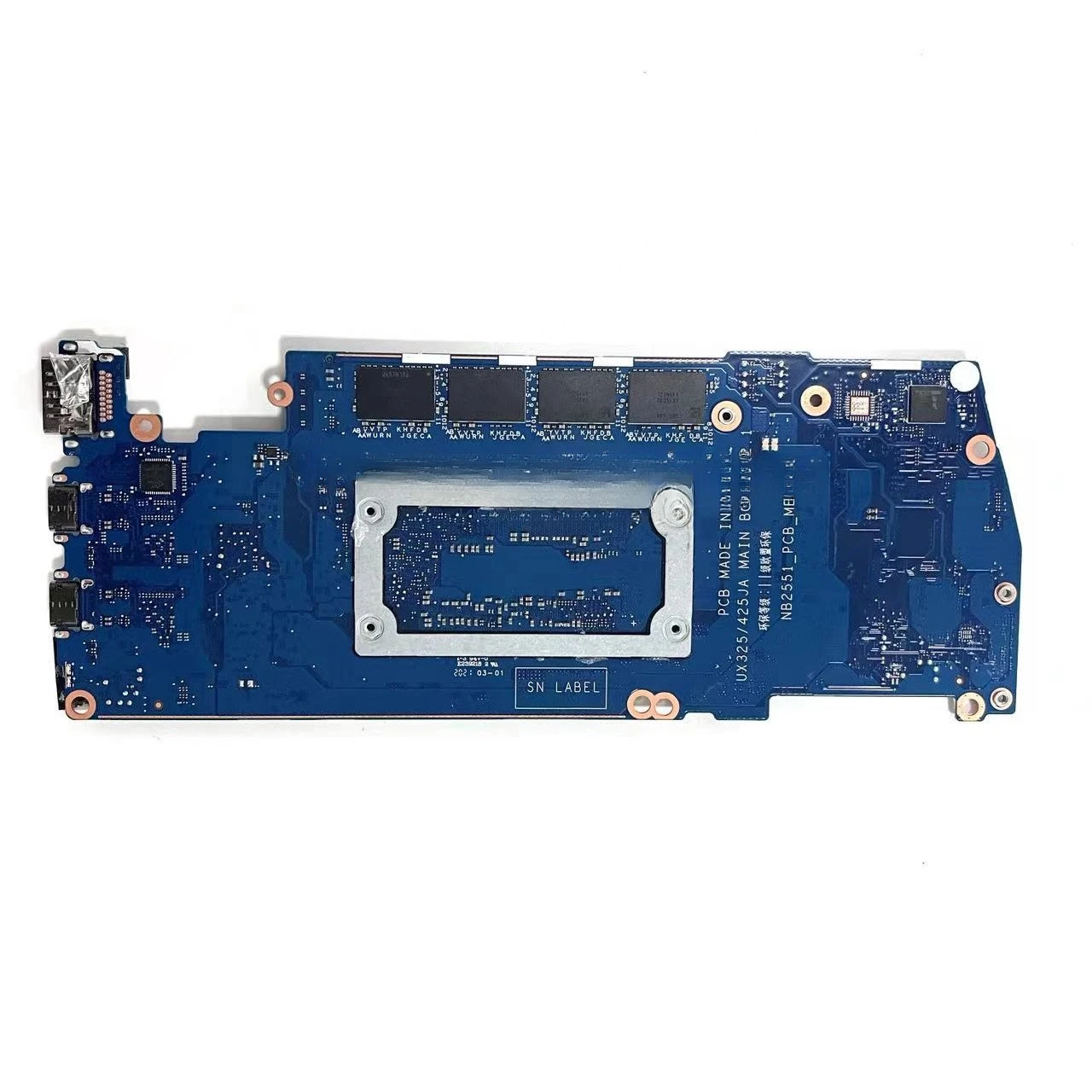 For  UX325/425JA laptop motherboard NB2551-PCB-MB-V4 with CPU I3 I5 I7-10TH/11TH 8G/16G 100% Tested Fully Work