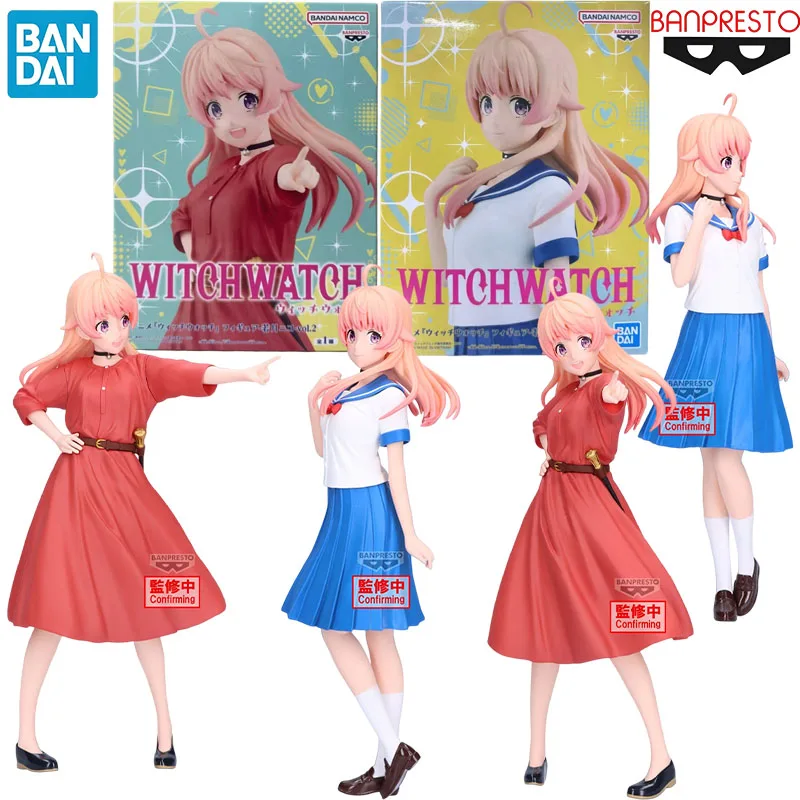 

In Stock Bandai Genuine Banpresto WITCH WATCH NICO WAKATSUKI Anime Character Kids Christmas Gift Collection Action Toys Model