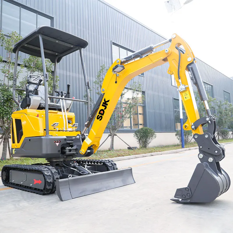 

Многофункциональный гидравлический мини-экскаватор, настраиваемый закрытый тип, техника для домашнего сада, компактный небольшой экскаватор