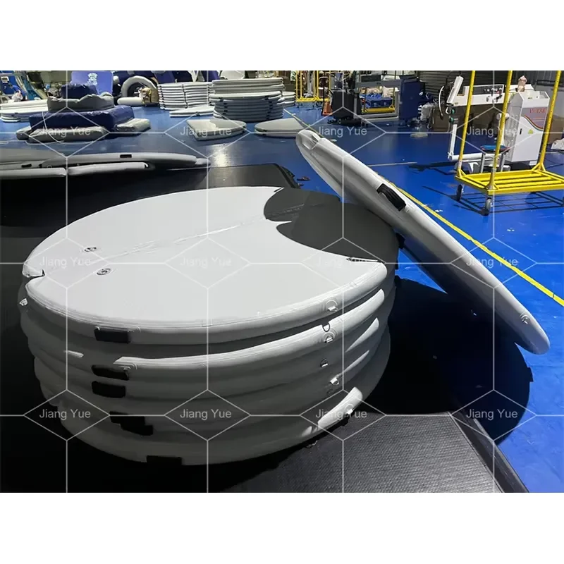 Inflatable Hard Cover for Stock Tank Pool Foldable with Handles 6ft 8ft 10ft Round Tanks Foldable