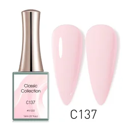 Canni Jelly Pink Nail Gel Polish French Nail Nude Color Gel Varnish Long Wear Diamond No Wipe TopCoat Nail Manicure Nail Lacquer