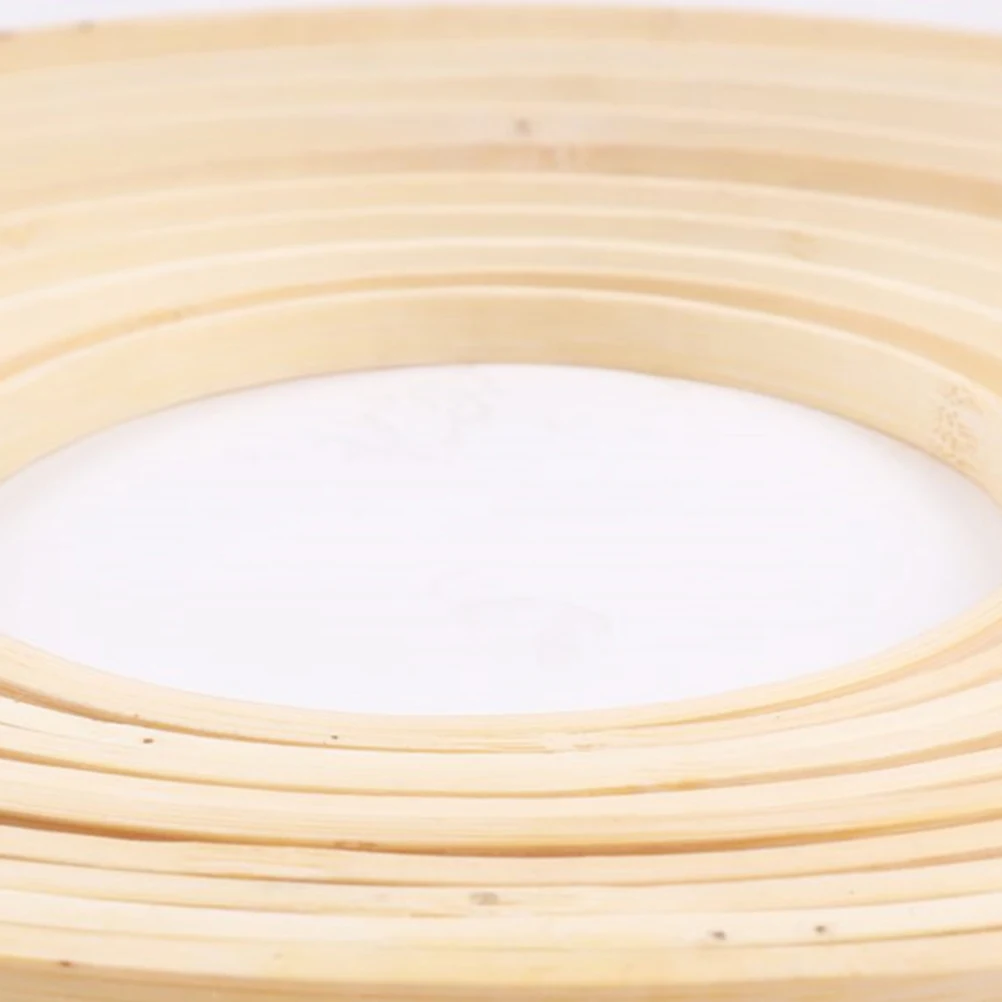 Aro de bordado de bambú, anillo DIY para costura, marco artesanal, decoración, círculo, costura, acolchado, arte de pared, aros para principiantes