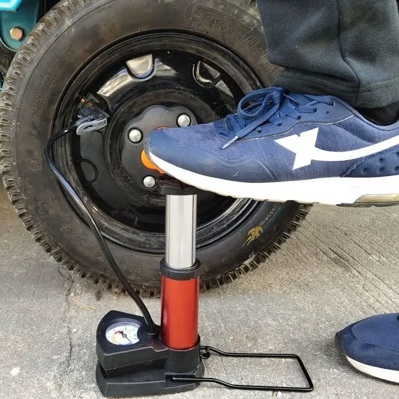 

Foot Pump Electric Car Air Pump Motorcycle Pump Bicycle Basketball Balloon High Pressure