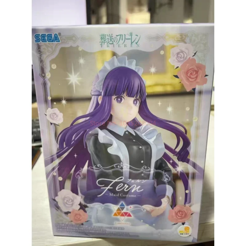 

Original Sega Luminasta Frieren: Beyond Journey'S End Anime Figures Fern Frieren Pvc Desktop Ornament Collection Model Toys