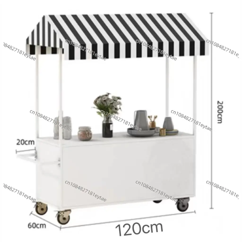 Mobile Snack Dining Cart, Night Market Stall & Supermarket Promotion Platform Truck
