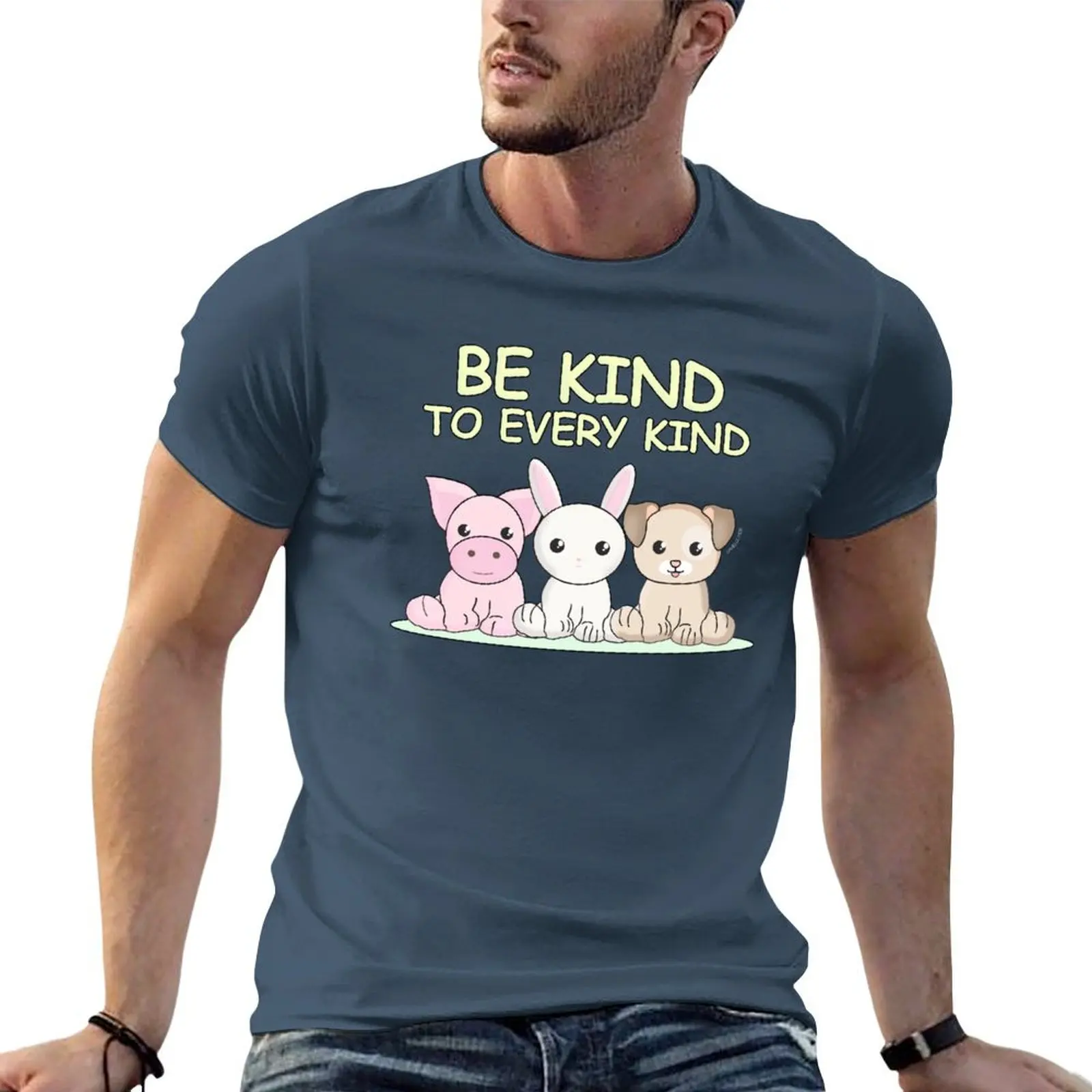 

be kind to every kind T-shirt blacks aesthetic clothes mens t shirts pack