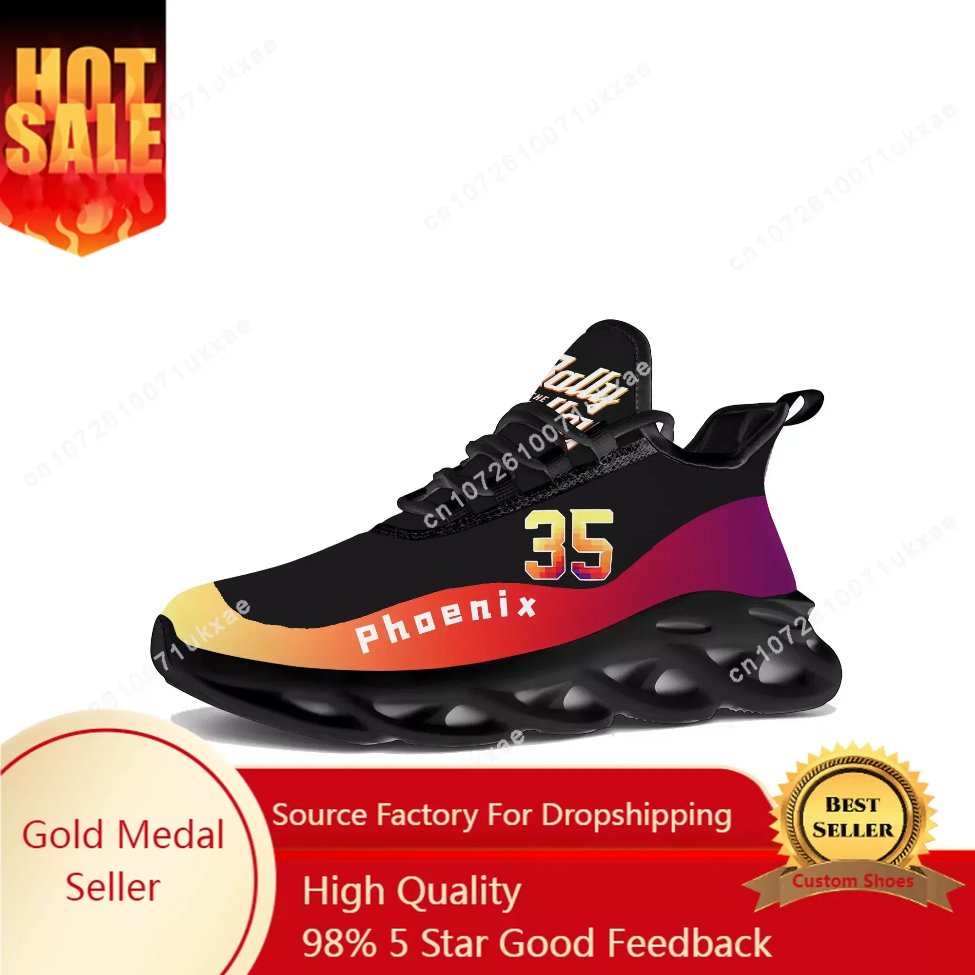 Phoenix Number 35 3 1 Rally the Valley Flats Sneakers Mens Womens Sports Running Shoes High Quality Sneaker customization Shoe