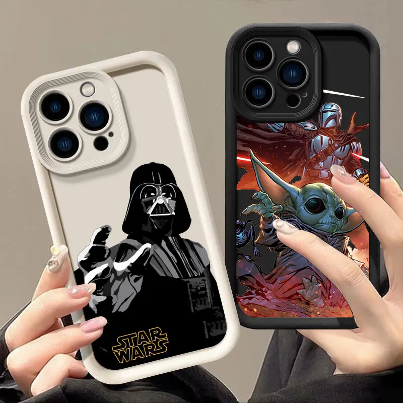 Mandalorian S-Stars-Wars Fundas For Google Pixel 10 9 8 7 Pro XL 9A 8A 7A Case Y-Yodas Cover for Pixel 10Pro 9Pro XL Back Coque
