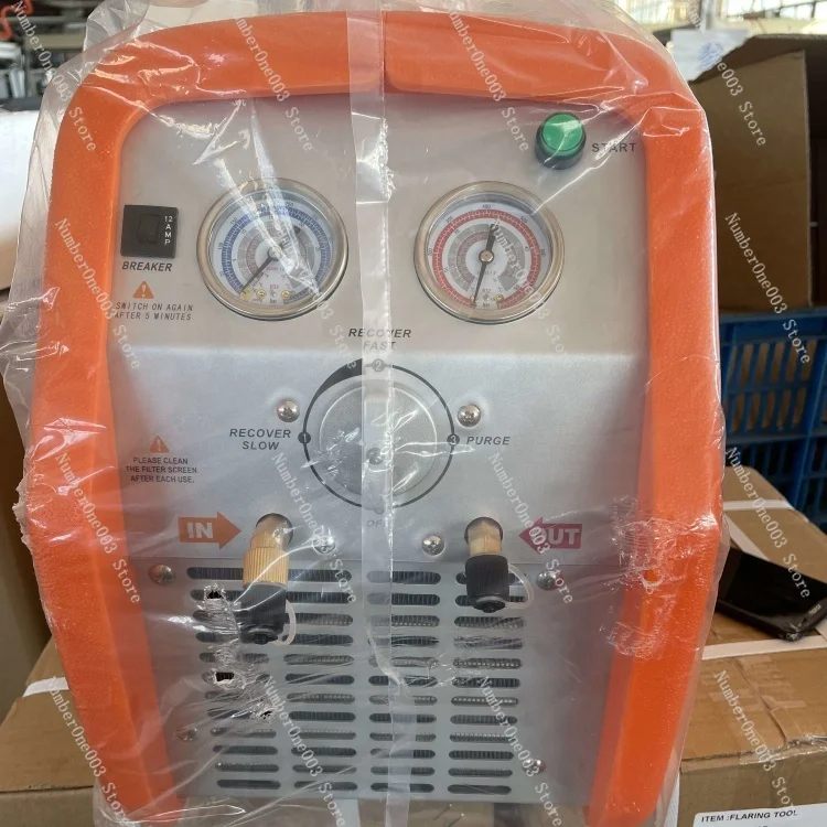 RR500 Portable Auto AC Refrigerant Recovery Recycling Machine R32 Refrigerant Recovery Cylinder Hvac Recovery Machine