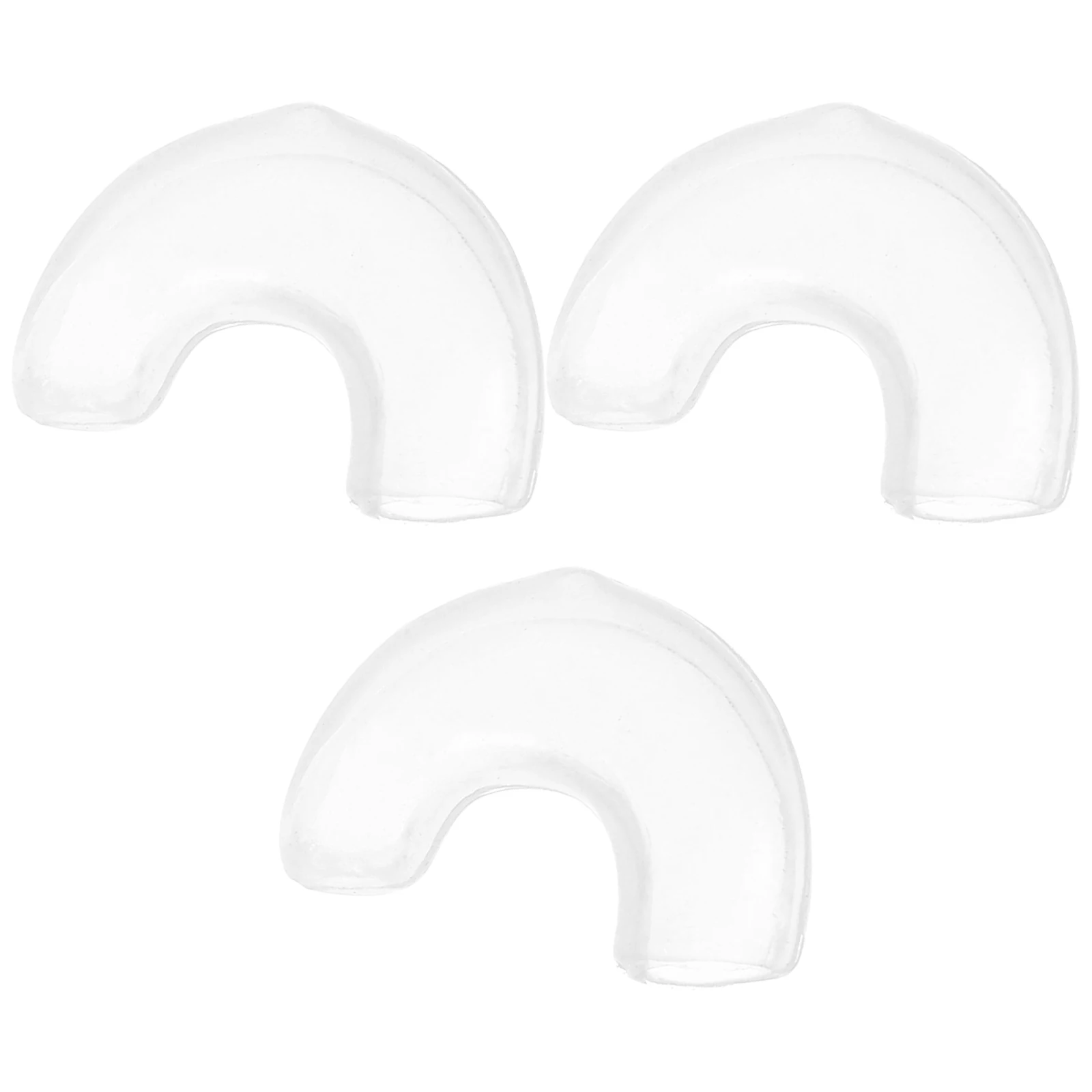 

3 Pcs Saxophone Strap Accessories Instrument Hook Sleeve Neck Clasp Rubber Cover Boot Bass Clarinet for Alto Tenor