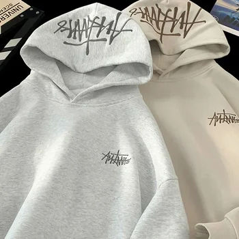 TFETTERS מותג רקמה גבר כובע סווטשירטים 2025 חדש סתיו חורף תנועה גברים הודי סטריטוור אופנה וינטאג' ביגוד