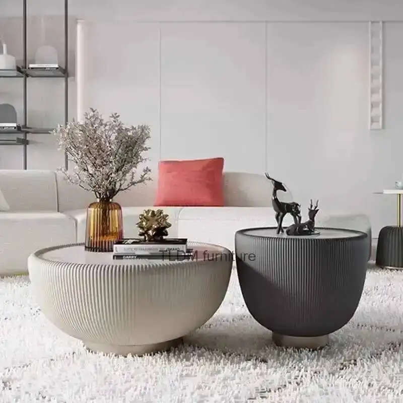 

Креативный роскошный журнальный столик: современный, белый, минималистичный, в скандинавском стиле, для гостиной, европейский дизайн, мебель для дома