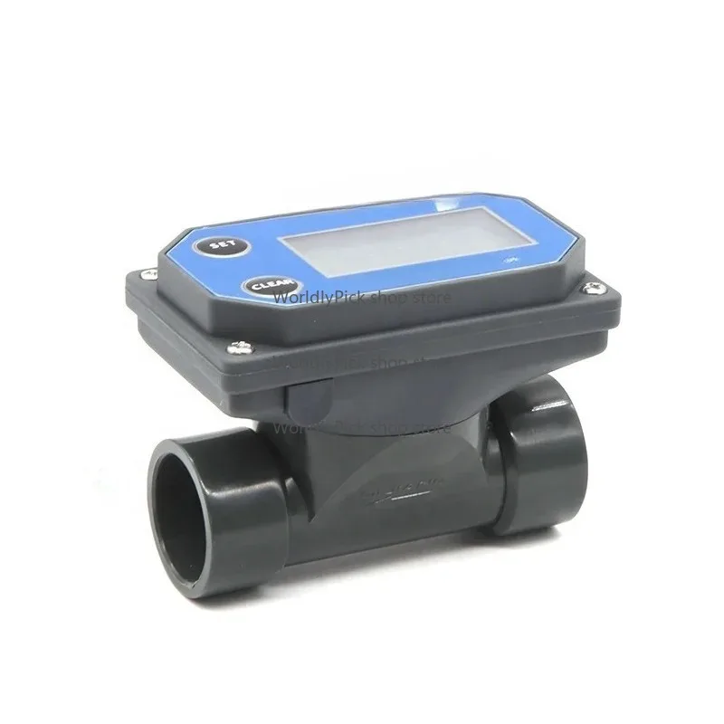 BT01 DN20 Water Supply Battery Powered SS/PVC Digital Water Meter for Community Household Irrigation Pulser Sensor 5pcs
