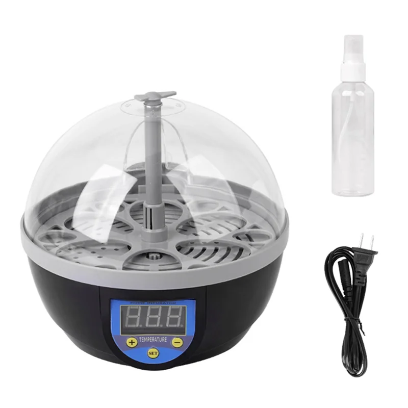 

A82I-EU Plug Poultry Incubator Machine With 6 Egg Capacity - Automatic Temp Control For Chicken, Duck, Quail Eggs