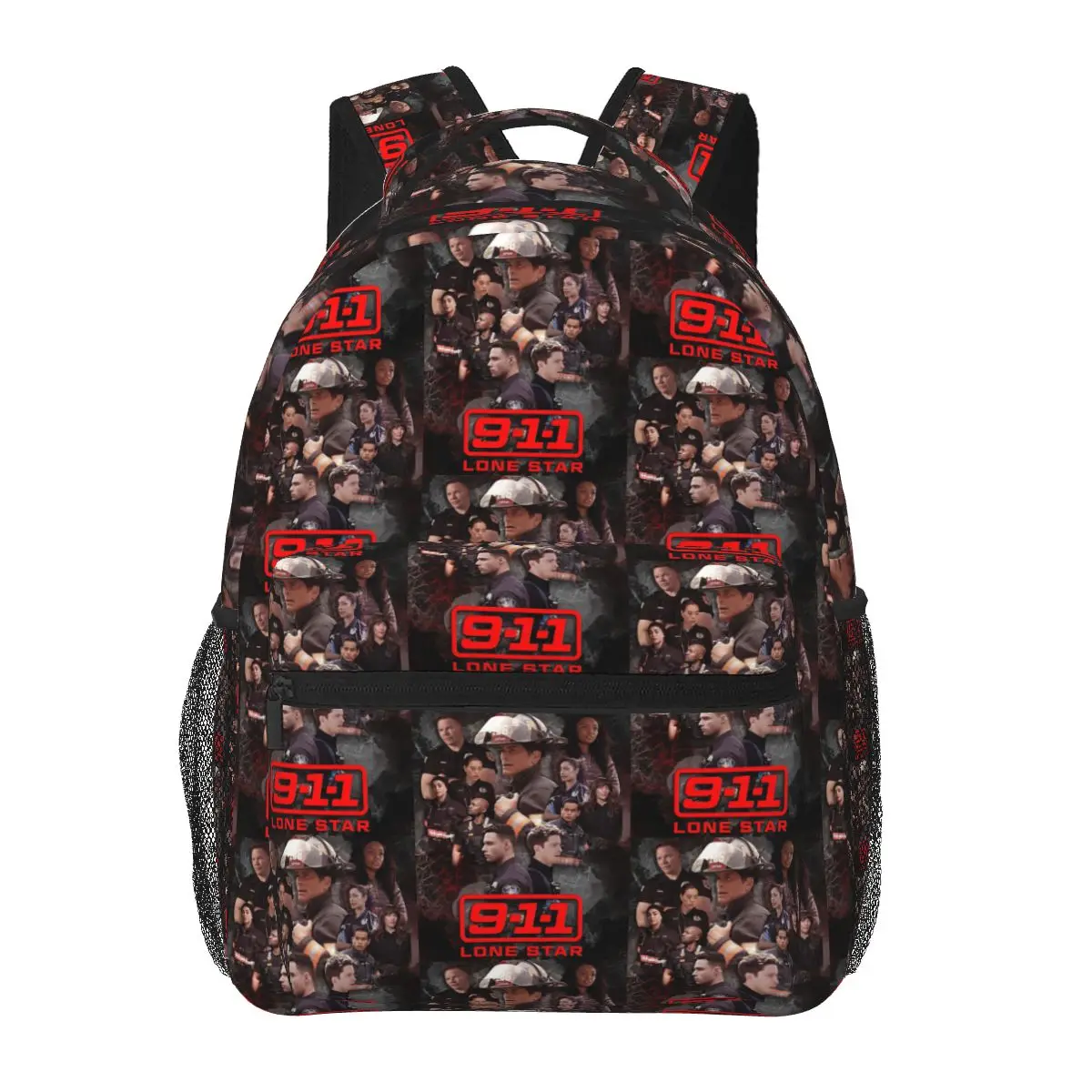 

911 Lone Star - Cellular Backpack Hot Sale Daypack Large Capacity Boys Girls BookBag Shoulder Bags for Men Women Kids School Bag