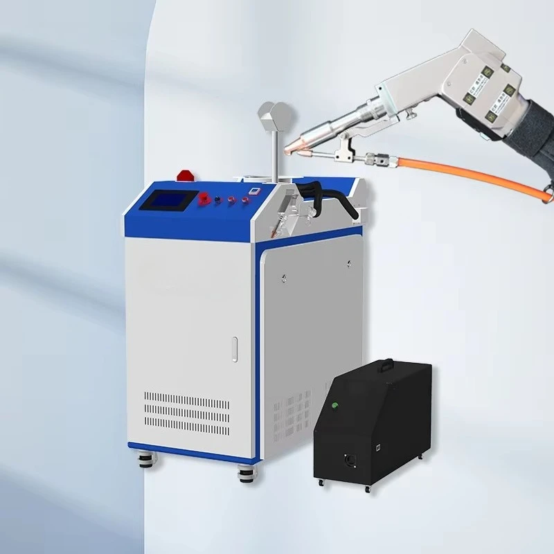 3 in 1 Handheld Laser Welding Machine 1500W Water Cooling Fiber Laser Welding Machine Stainless Steel Aluminum Copper Welding