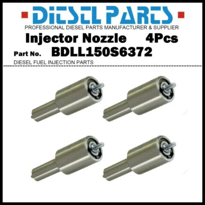 4Pcs Injector Nozzle 2646676 BDLL150S6372 1853019M91 for Perkins A3.152 A4.203