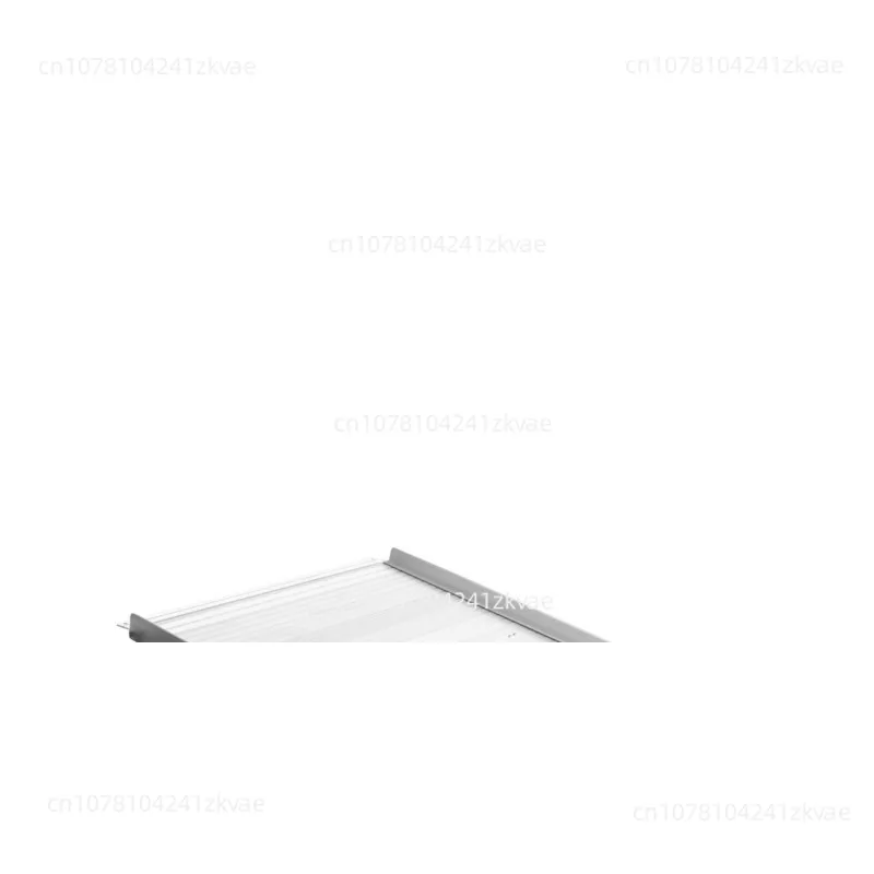 Aluminum chair roll ramp threshold plate