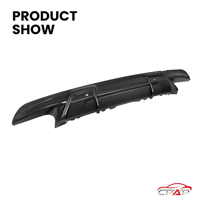 

High Quality Real Dry Carbon Fiber Rear Diffuser Bumper Lip X5M F95 LCI X6M F96 LCI 2024+ OEM Style