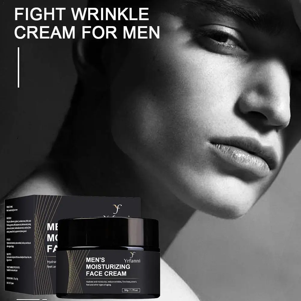 

Men's Anti-Aging Cream Wrinkle Removal Cream Firming Lifting Reduce Fine Lines Rejuvenation Face Moisturizer Whitening Brighte