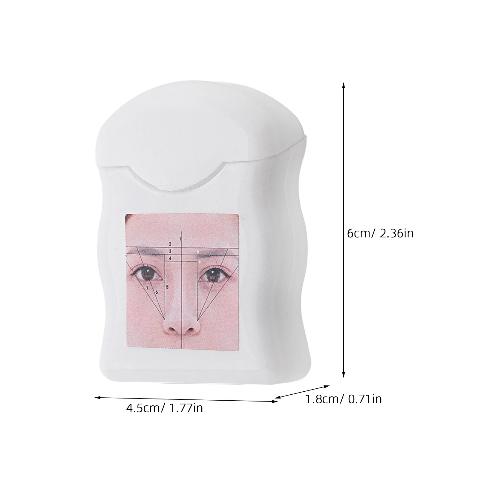 Eyebrow Mapping String Precision Brow Mapping Tool Strong Nylon Material for Easy Eyebrow Positioning Measuring Women Makeup