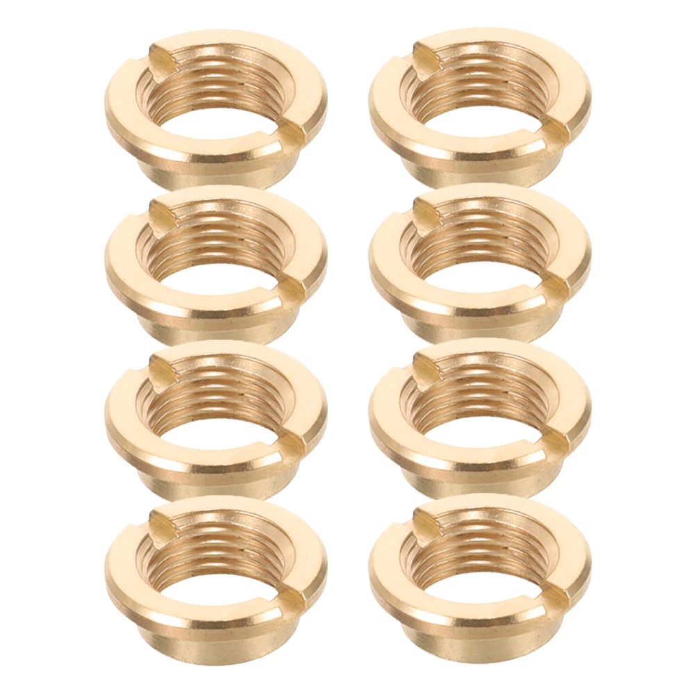 

8Pcs Quartz Clock Mechanism Nuts Round Secure Fit for DIY Clock Repair Replacement Movement Accessories Quartz Movement