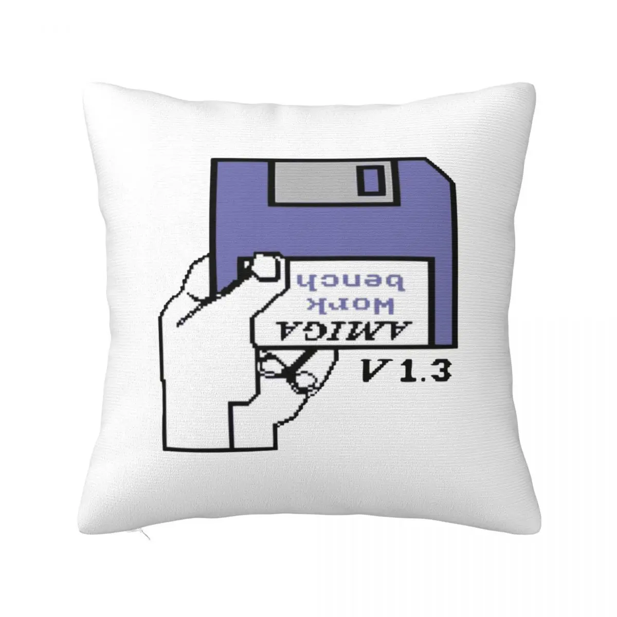 Amiga 500 Square Pillow Covers Polyester Sofa Commodore C64 Game Cushion Cover Cool Decor Throw Pillow Case 40*40