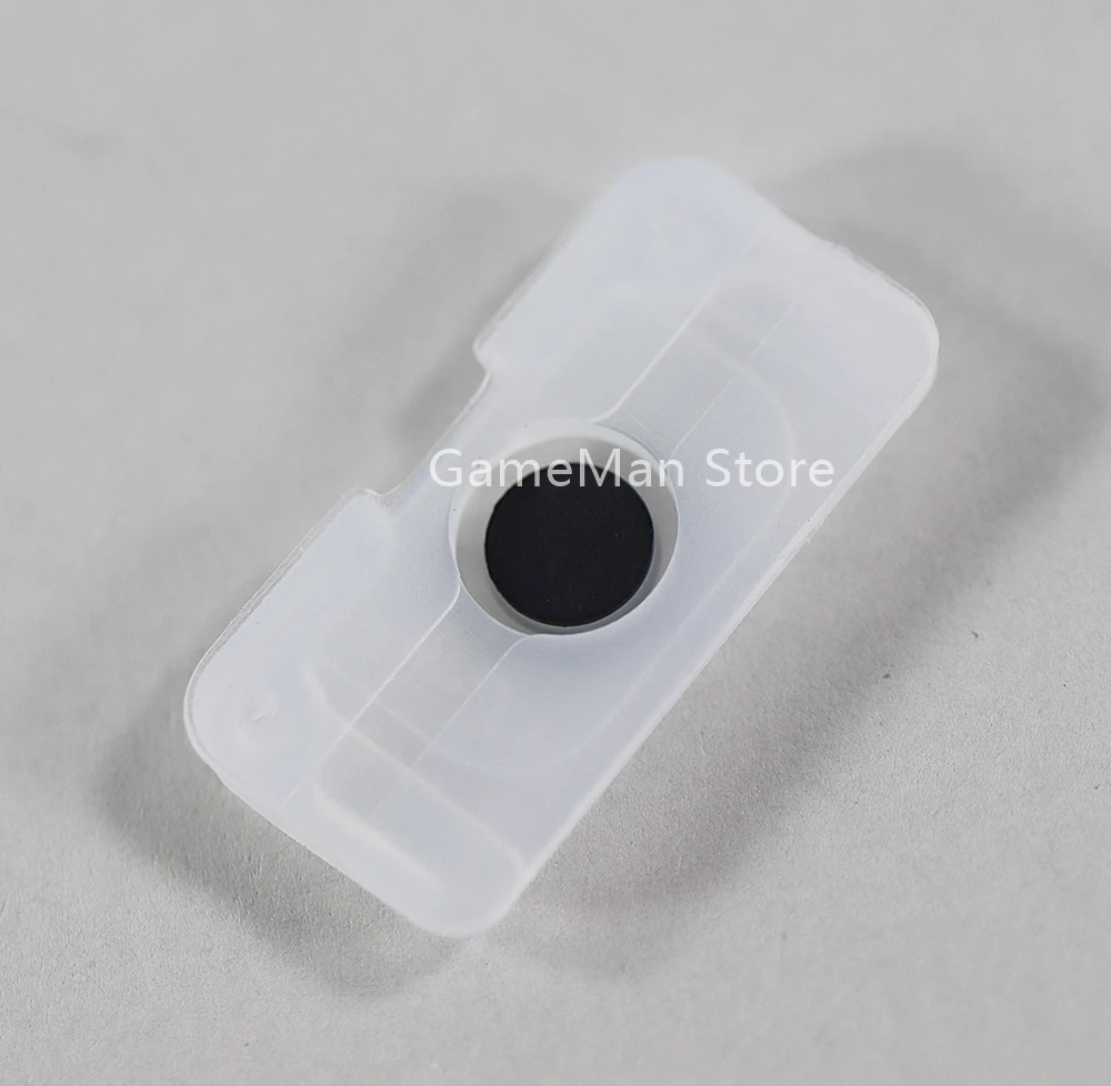 PS4 용 100pcs JDS-050 5.0 PS4 홈 키 컨트롤러 용 홈 전도성 고무 패드 투명 버튼 접촉 고무