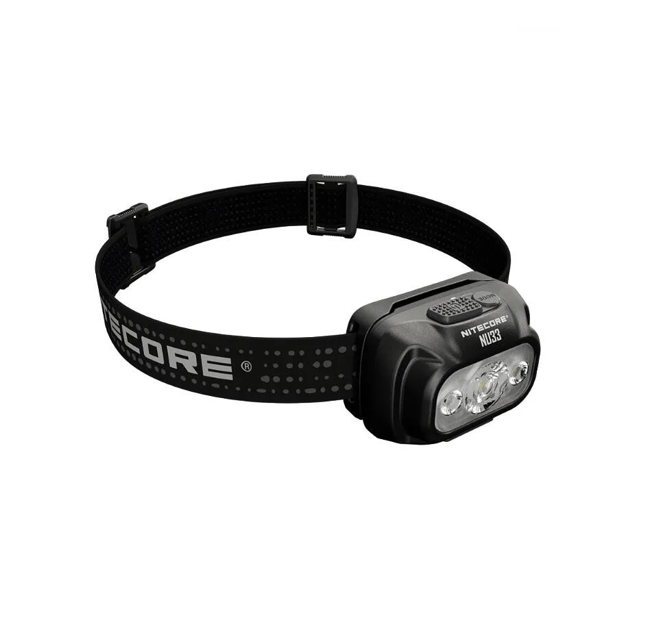 NITECORE NU33 USB-C Rechargeable Compact Headlamp 700Lumens Lantern Headlight High CRI LED Triple Output Built-In Battery