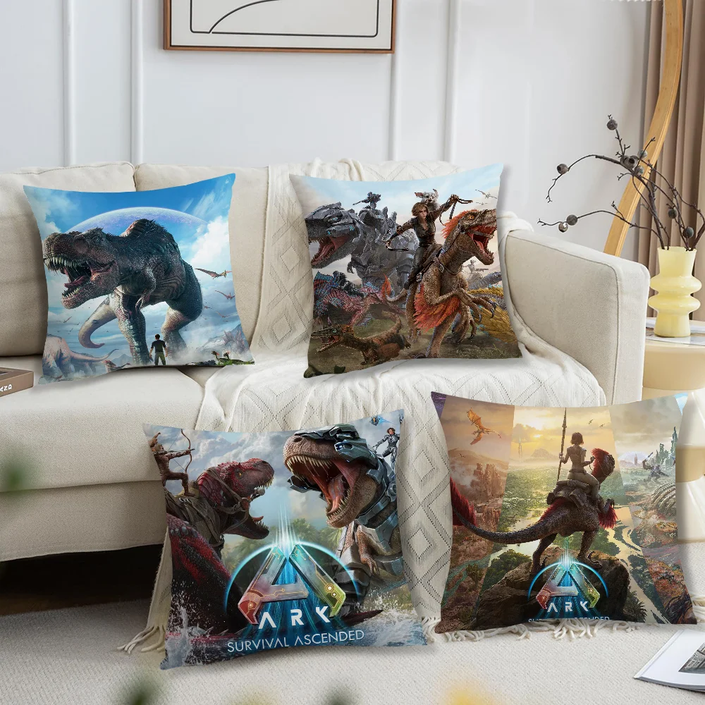 

Game A-Ark S-Survival Ascended Pillow Case Living Room Sofa Cushion Cover Suitable For Home Bedroom Room Decoration