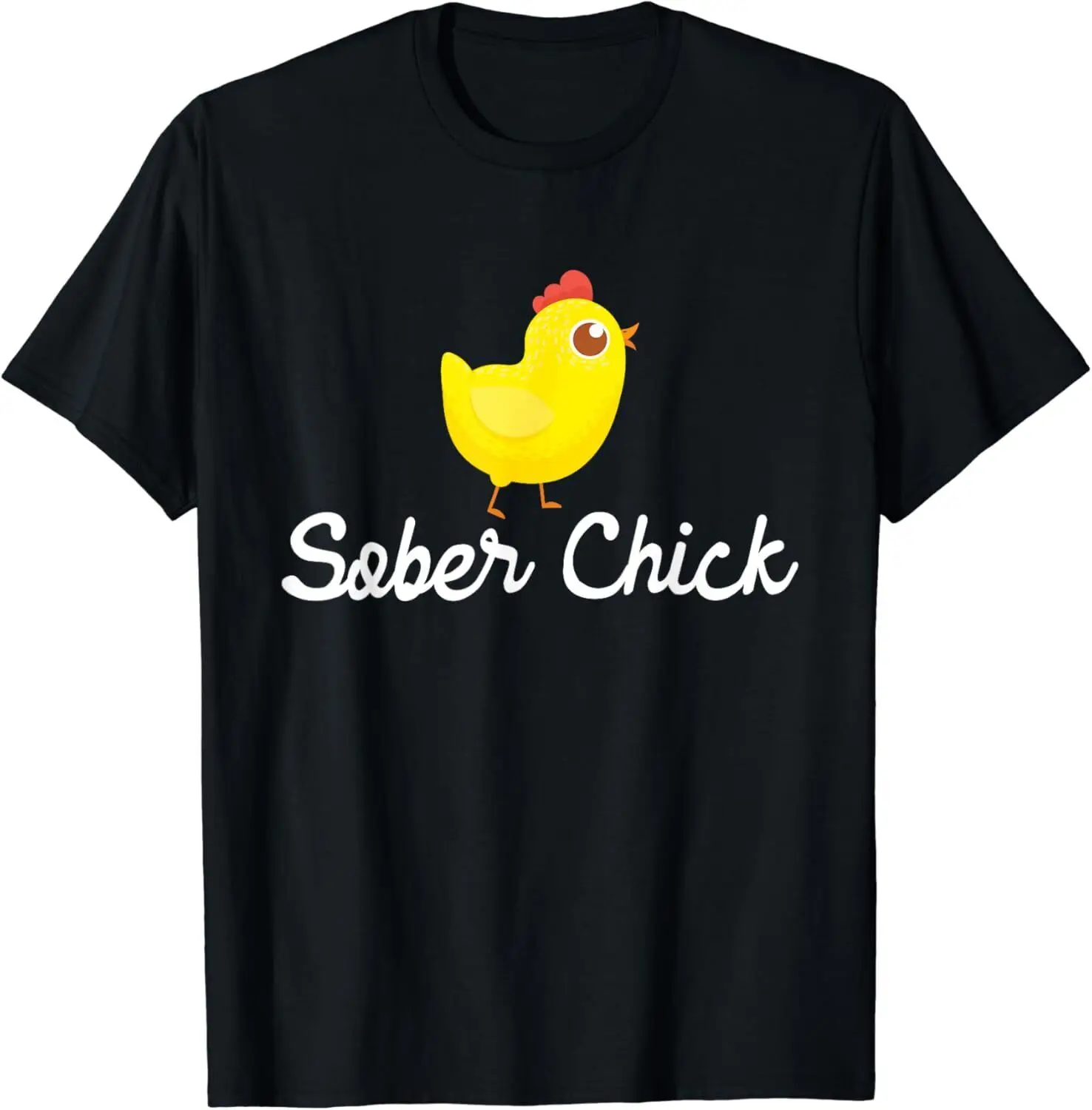 NEW! Sober Chick Sobriety Anniversary Recovery Sober AA TShirt  MADE IN USA