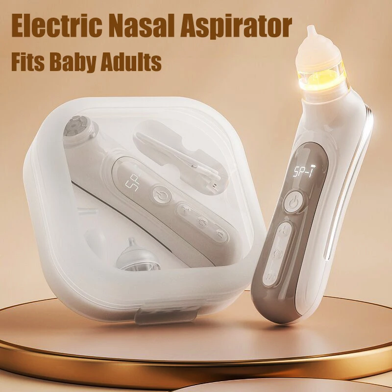 

Upgrade Electric Baby Nasal Aspirator Automatic Toddler Nose Sucker With 3 Tips Safe Convenient Infant Nose Suction Device