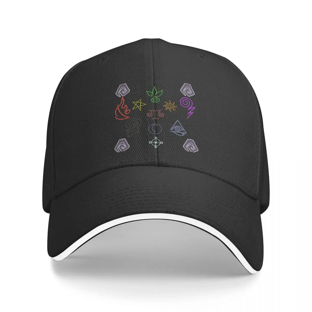 Wizard 101 elementos gorra de béisbol sombrero de caballo sombrero de té gorra militar hombre playa salida mujeres sombreros hombres