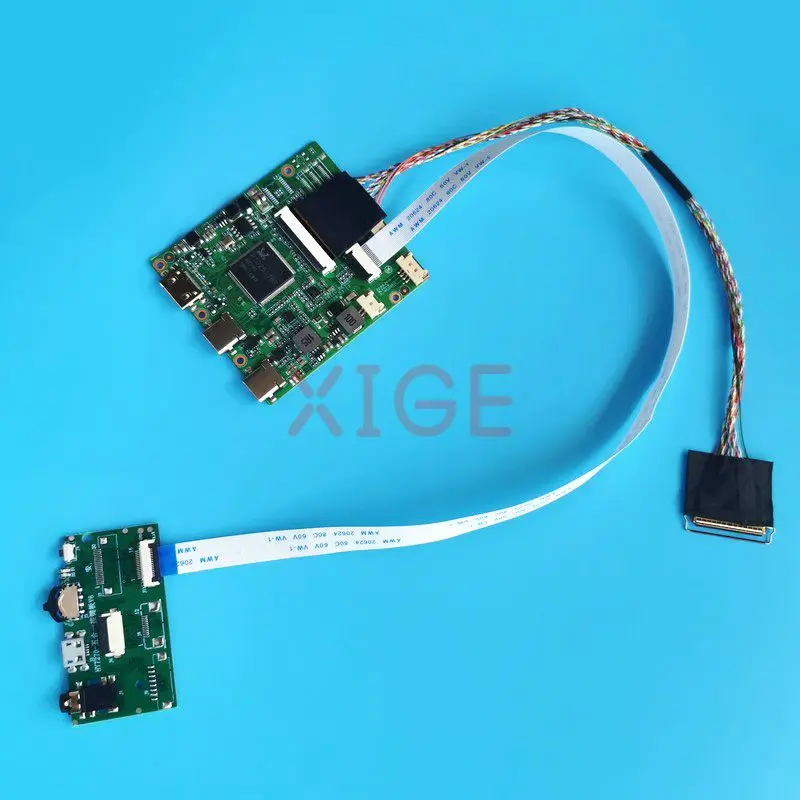 

For LP133WD1-SLA1 LP133WD2-SLB1 DIY Kit Controller Driver Board Micro USB Laptop Display LVDS 40 Pin Mini-HDMI TYPE-C 1600*900