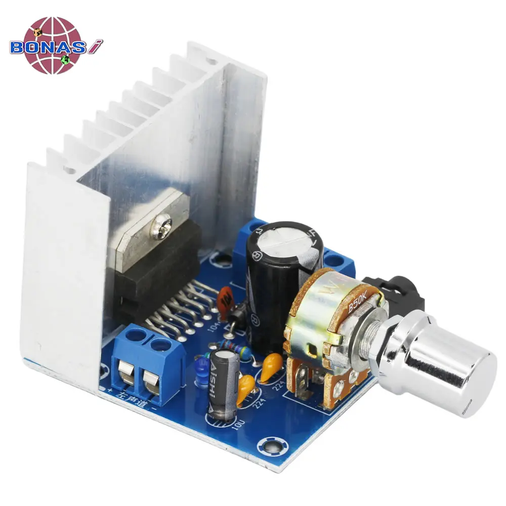 TDA7297 Amplifier Board DC 8-18V Digital Audio Power Amplifier Module Stereo Dual Channel 15W + 15W Amplificador Version B