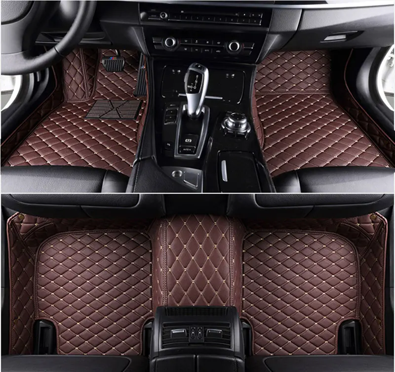 Car Floor Mat Accessories Leather Carpet Car Interior Styling Protection Exclusive Customization for All Car Models