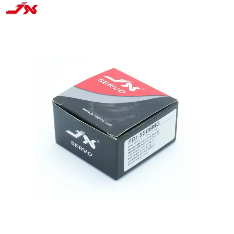 JX Servo PDI-5508MG 55.6g 8.2kg Coreless Metal Gear Digital Servo pour Hélicoptère RC Voiture Camion Bumosquito Robot Bras Bateau